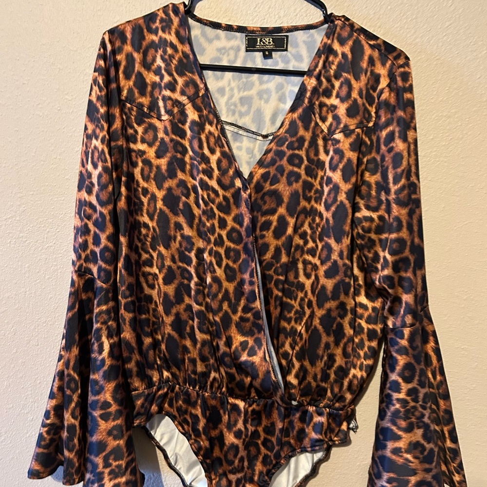 L&B Leopard Print Bodysuit